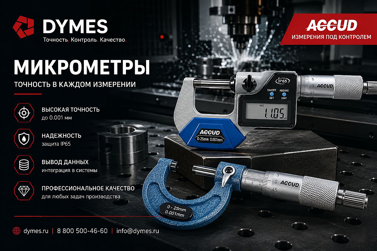 Микрометры для точных измерений: обзор видов, применение и выбор под задачи производства