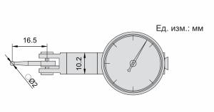 Изображение Индикатор рычажно-зубчатый, ACCUD 261-008
