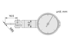 Изображение Индикатор часового типа цифровой, ACCUD 261-008 (P)