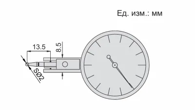 Изображение Индикатор рычажно-зубчатый прецизионный, ACCUD 261-014-01