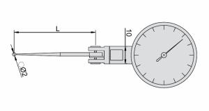 Изображение Индикатор часового типа цифровой, ACCUD 263